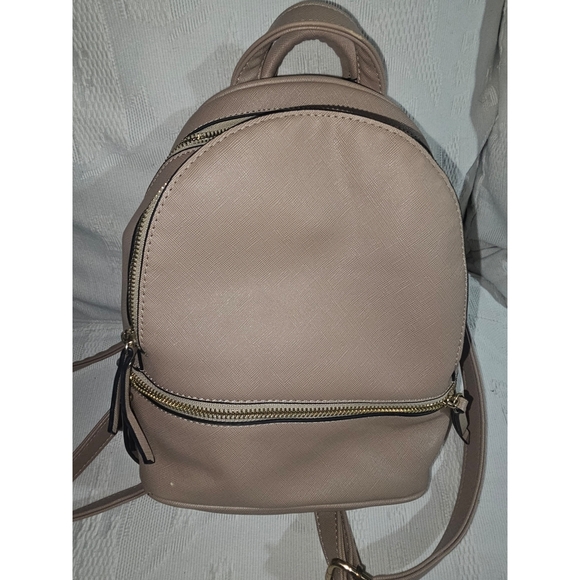 Tan Mini Backpack - Picture 2 of 7